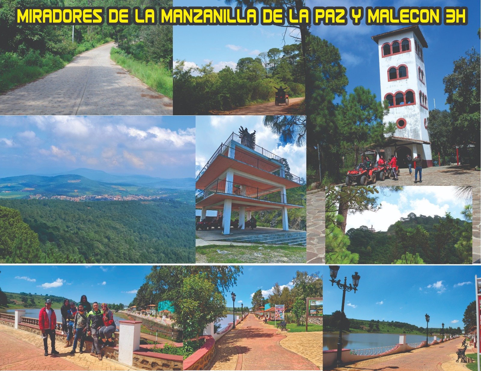 Recorrido Miradores de la Manzanilla de la Paz
